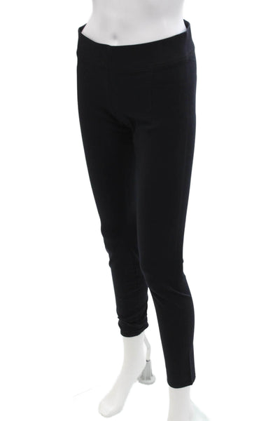 Helmut Lang Womens High Rise Pull On Leggings Black Size Medium