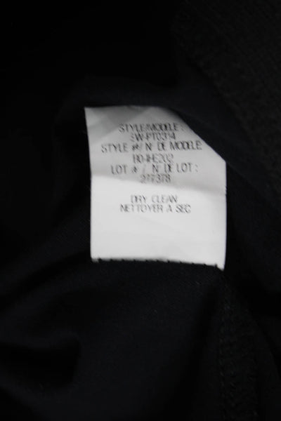 Helmut Lang Womens High Rise Pull On Leggings Black Size Medium