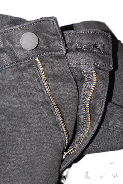 L'Agence Womens High Rise Margot Skinny Leg Denim Jeans Black Size 27