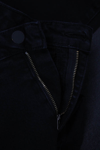 L'Agence Womens High Rise Margot Skinny Leg Jeans Black Size 27