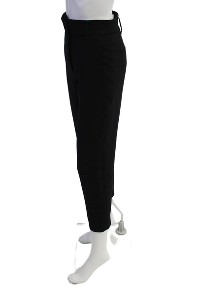 Wilfred Womens High Rise Slim Leg Dress Pant Trousers Black Size 2