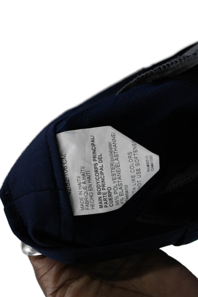 Under Armour Mens Zipper Fly Lightweight Shorts Navy Blue Size 42