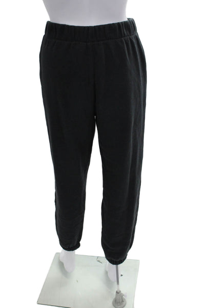 Gap Womens Elastic Waistband High Rise Knit Jogger Pants Gray Size XS