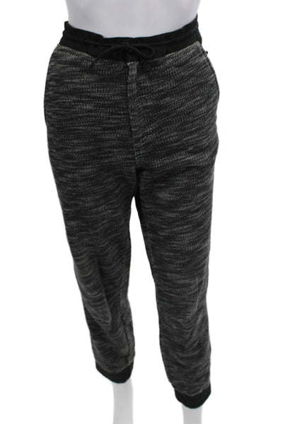 T Alexander Wang Womens Drawstring Waist Joggers Gray Size S