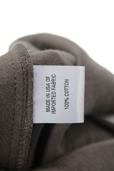 Drew Womens Cotton Round Neck Sleeveless Kayla Dress Taupe Brown Size XS