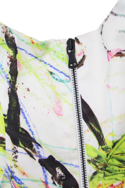 Milly Minis Girls Cotton Blend Abstract Sleeveless Dress Multicolor Size 7