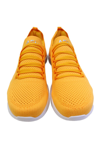 APL: Athletic Propulsion Labs Mens Techloom Breeze Sneakers Shoes Yellow Sz 11.5