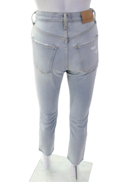 Citizens of Humanity Womens Cotton Mid-Rise Jolene Jeans Blue Size 23