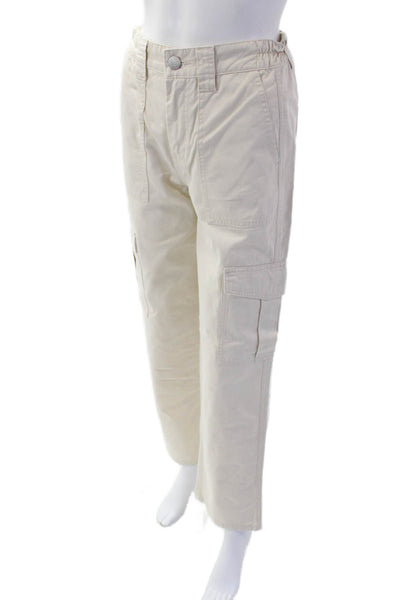 BDG Womens Cotton Lined Straight Leg Casual Pants Khaki Size EUR 24
