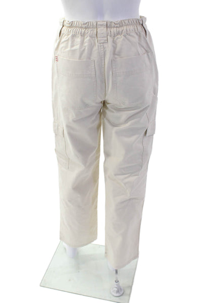 BDG Womens Cotton Lined Straight Leg Casual Pants Khaki Size EUR 24