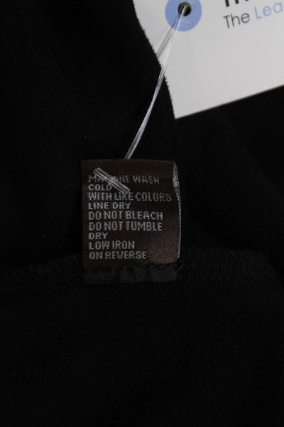 J. Mclaughlin Womens High Rise Pull On Slim Leg Pants Black Size Small