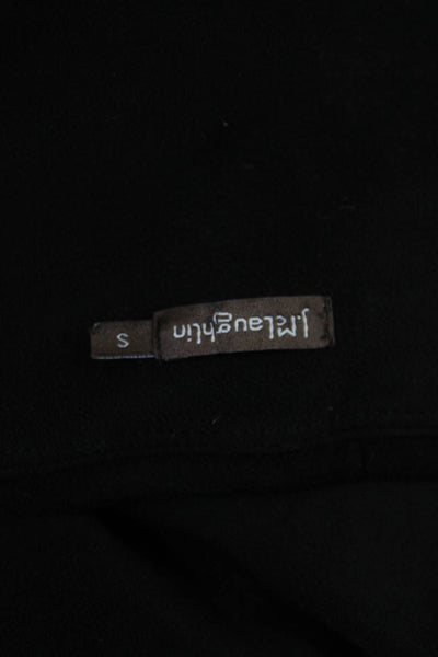 J. Mclaughlin Womens High Rise Pull On Slim Leg Pants Black Size Small