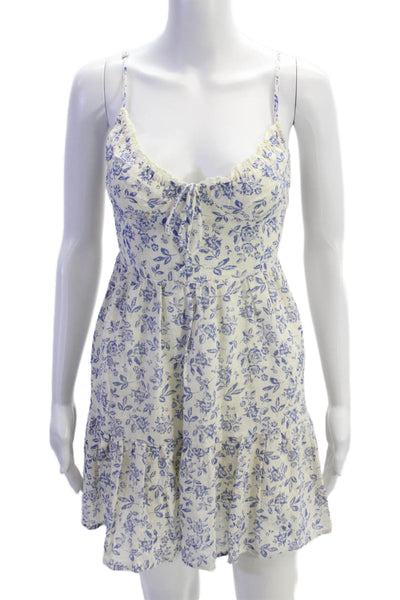 Rebecca Taylor Womens Silk Floral Print A Line Dress Pink Red Size 4