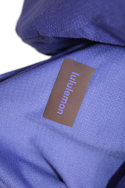 Lululemon Womens Long Sleeves Pullover Tee Shirt Purple Size Large