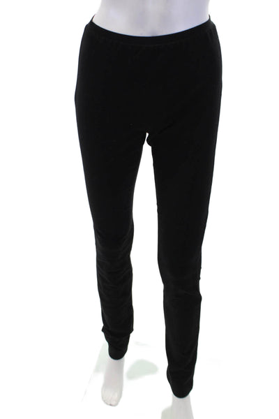 Elie Tahari Womens Pull On High Rise Slim Leg Pants Black Size Extra Small