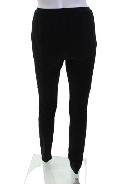 Elie Tahari Womens Pull On High Rise Slim Leg Pants Black Size Extra Small