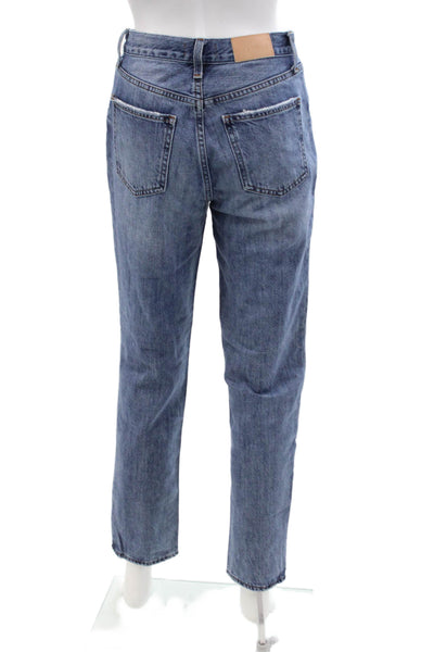 Pistola Womens Cotton Zip Button Slim Leg Jeans Blue Size EUR 25