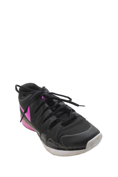 Nike Womens Round Toe Lace Up Low Top Sneakers Fuchsia Size 6.5