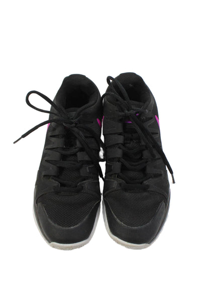 Nike Womens Round Toe Lace Up Low Top Sneakers Fuchsia Size 6.5