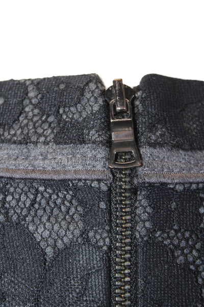 Elie Tahari Womens Lace Sleeveless Knee Length Sheath Dress Black Size 2