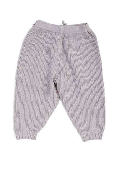 Zara Toddler Girls Knit Textured Casual Shorts Purple Size 18-24M