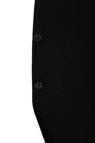 Lauren Ralph Lauren Mens Two Button Long Sleeve Lined Blazer Black Size 42