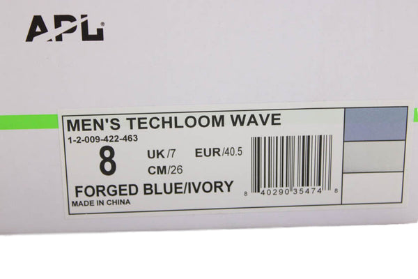 APL: Athletic Propulsion Labs Mens Techloom Wave Sneakers Shoes Forge Blue Sz 8