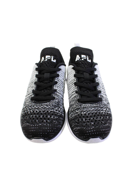 APL: Athletic Propulsion Labs Womens Techloom Pro Sneakers Shoes Black Gray SZ 5