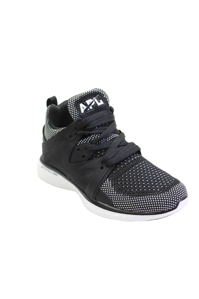 APL: Athletic Propulsion Labs Womens Ascend Sneakers Shoes Black White Size 5