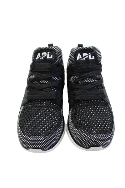 APL: Athletic Propulsion Labs Womens Ascend Sneakers Shoes Black White Size 5