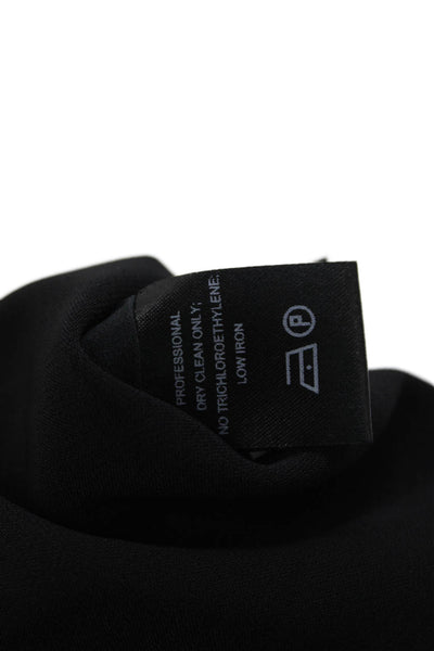 Narciso Rodriguez Womens Long Sleeves Sheath Dress Black Size EUR 40