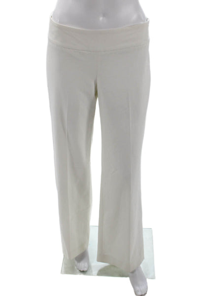 The Limited Collection Womens Textured Lined Dress Pants White Size 02