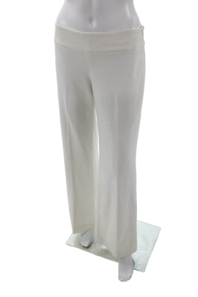 The Limited Collection Womens Textured Lined Dress Pants White Size 02