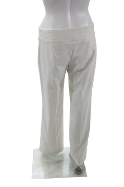 The Limited Collection Womens Textured Lined Dress Pants White Size 02