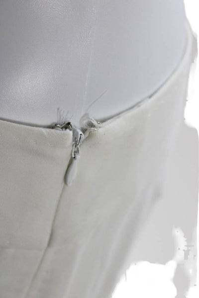 The Limited Collection Womens Textured Lined Dress Pants White Size 02