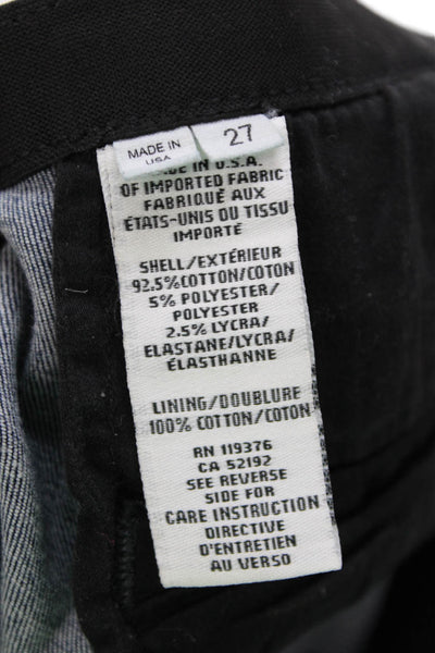 Helmut Lang Womens Elastic Waistband Mid Rise Denim Leggings Blue Size 27