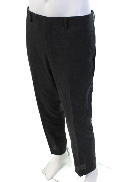 Sandro Mens Two Button Classic Lapel Suit Grey Wool Size EUR 50/46