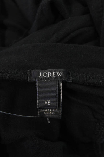 J Crew Womens Sleeveless Mini Dress Black Size XS