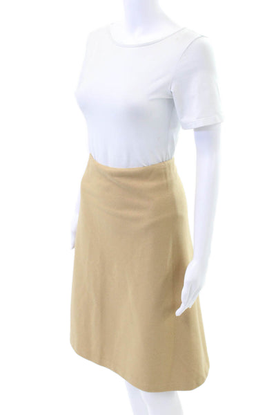 J Crew Womens Straight Skirt Brown Size 4