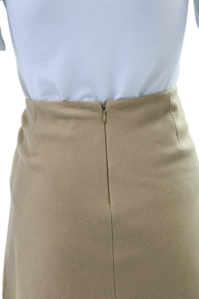 J Crew Womens Straight Skirt Brown Size 4