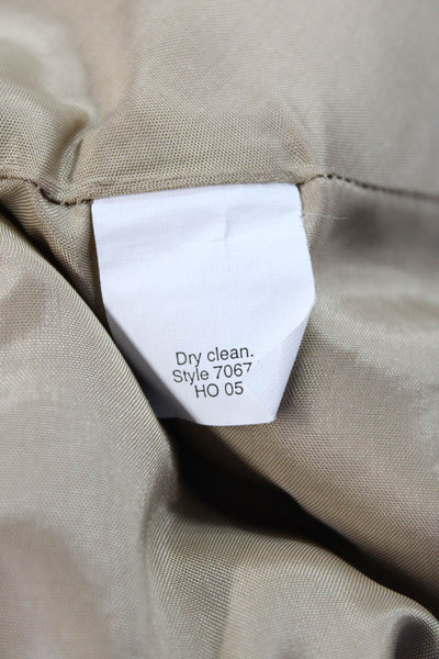 J Crew Womens Straight Skirt Brown Size 4