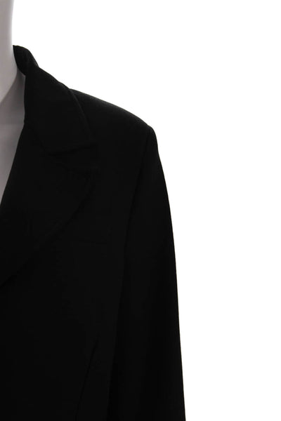 Les Coyotes De Paris Womens Cropped Blazer Jacket Black Size S