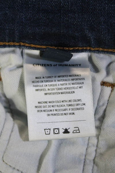 Citizens of Humanity Womens Bootcut Jeans Blue Size 32