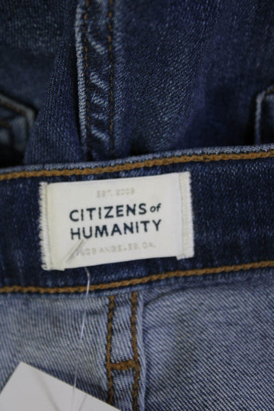 Citizens of Humanity Womens Bootcut Jeans Blue Size 32
