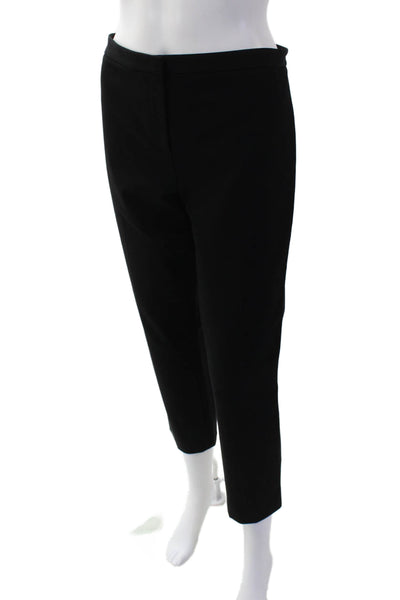 Theory Womens Cropped Pants Black Size 6