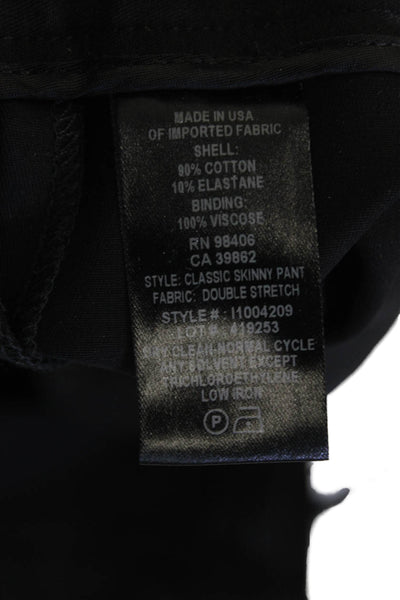 Theory Womens Cropped Pants Black Size 6