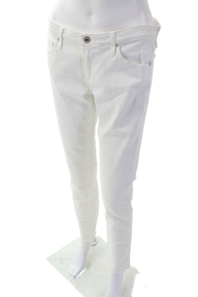 AG Adriano Goldschmied Womens Jeans White Size 28