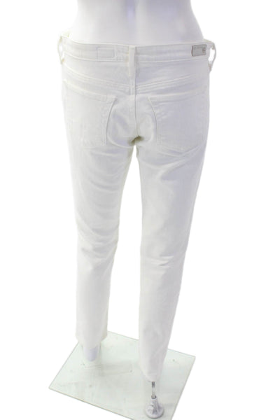 AG Adriano Goldschmied Womens Jeans White Size 28
