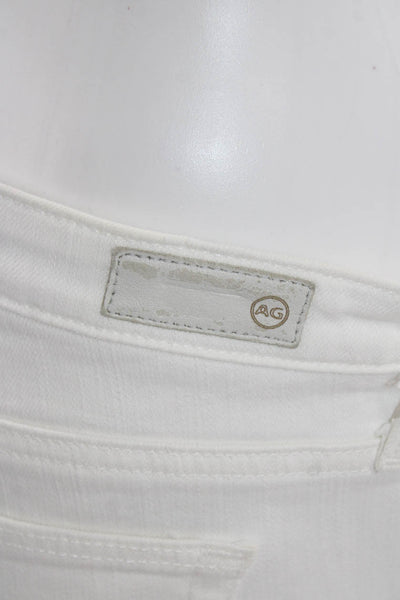 AG Adriano Goldschmied Womens Jeans White Size 28