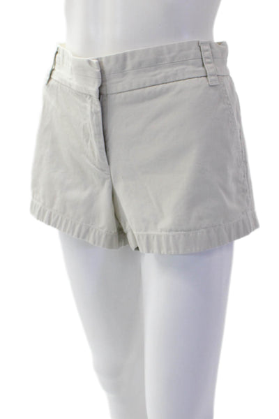 J Crew Womens Cotton Chino Shorts Beige Size 6